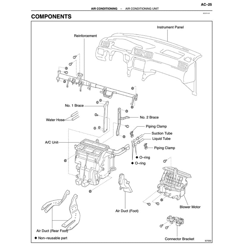 TOYOTA CAMRY ACV20 (1997-2001) SERVICE WORKSHOP MANUAL
