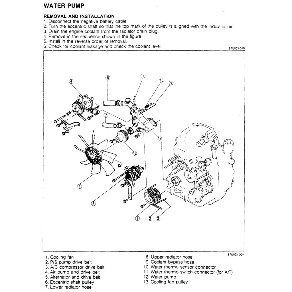 MAZDA RX-7 FC (1986-1992) SERVICE WORKSHOP MANUAL