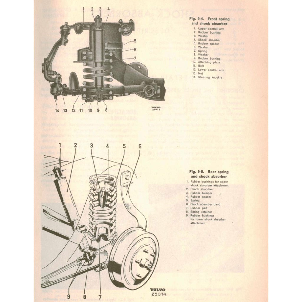 [CLASSIC] VOLVO P1800 (1961-1973) SERVICE REPAIR WORKSHOP MANUAL