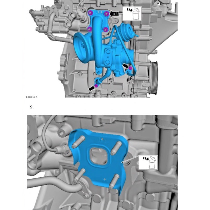 FORD 1.0L ECOBOOST ENGINE B3/B7 SERVICE WORKSHOP MANUAL - FORD FIESTA 2008-2021 / FORD FOCUS 2011-2021