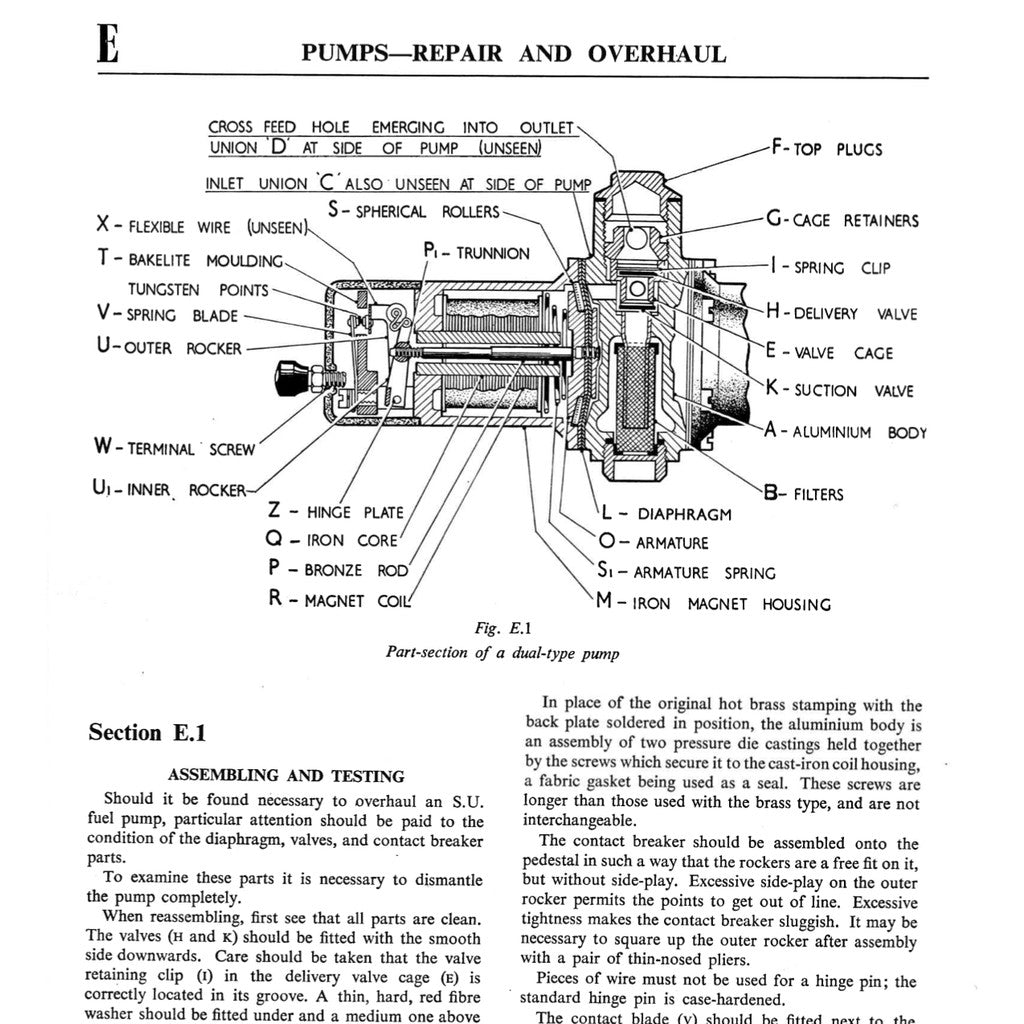 [CLASSIC] TWIN "SU" CARBURETTOR TUNING MANUALS / MINI / AUSTIN / MORRIS / MG / TRIUMPH / JAGUAR / VOLVO