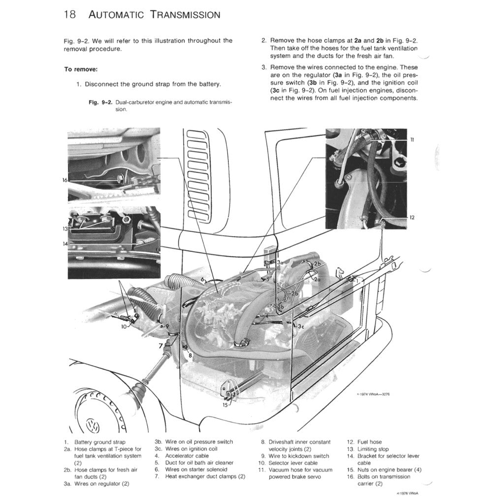 [CLASSIC] VW STATION WAGON BUS "T2" (1968-1979) FACTORY SERVICE REPAIR WORKSHOP MANUAL