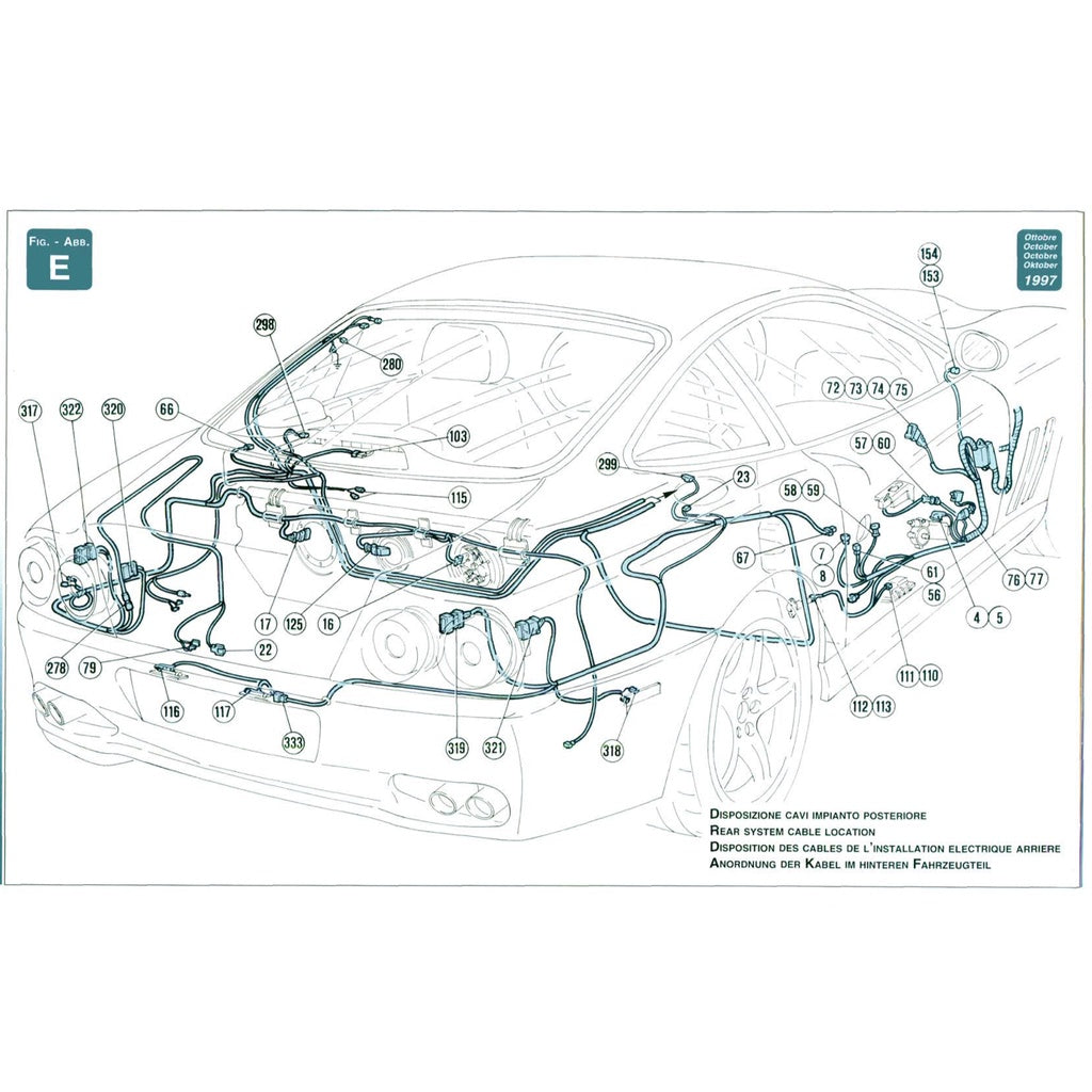 FERRARI 550 MARANELLO F133 (1996-2001) SERVICE WORKSHOP MANUAL