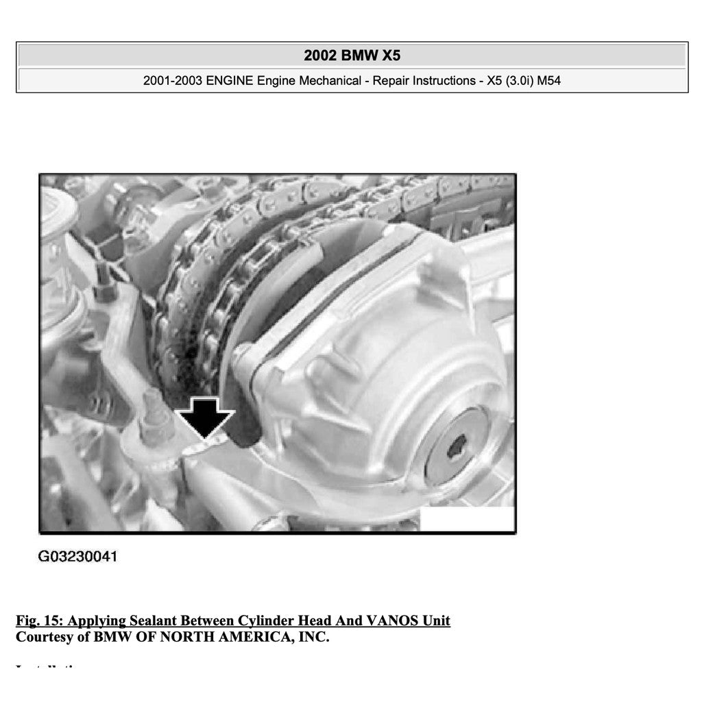 BMW X5 E53 (1999-2006) SERVICE WORKSHOP MANUAL