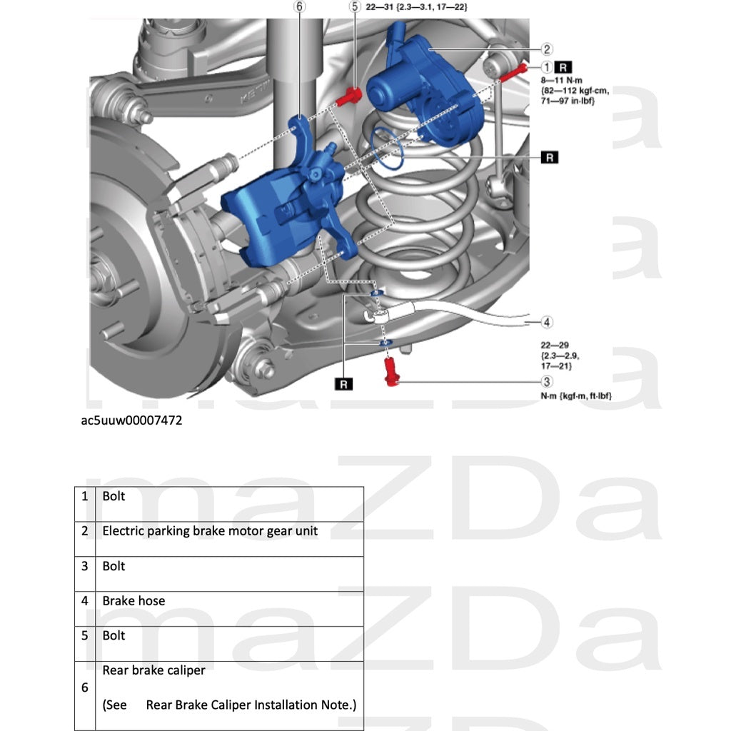 MAZDA CX-5 KF (2018-2022) SERVICE WORKSHOP MANUAL