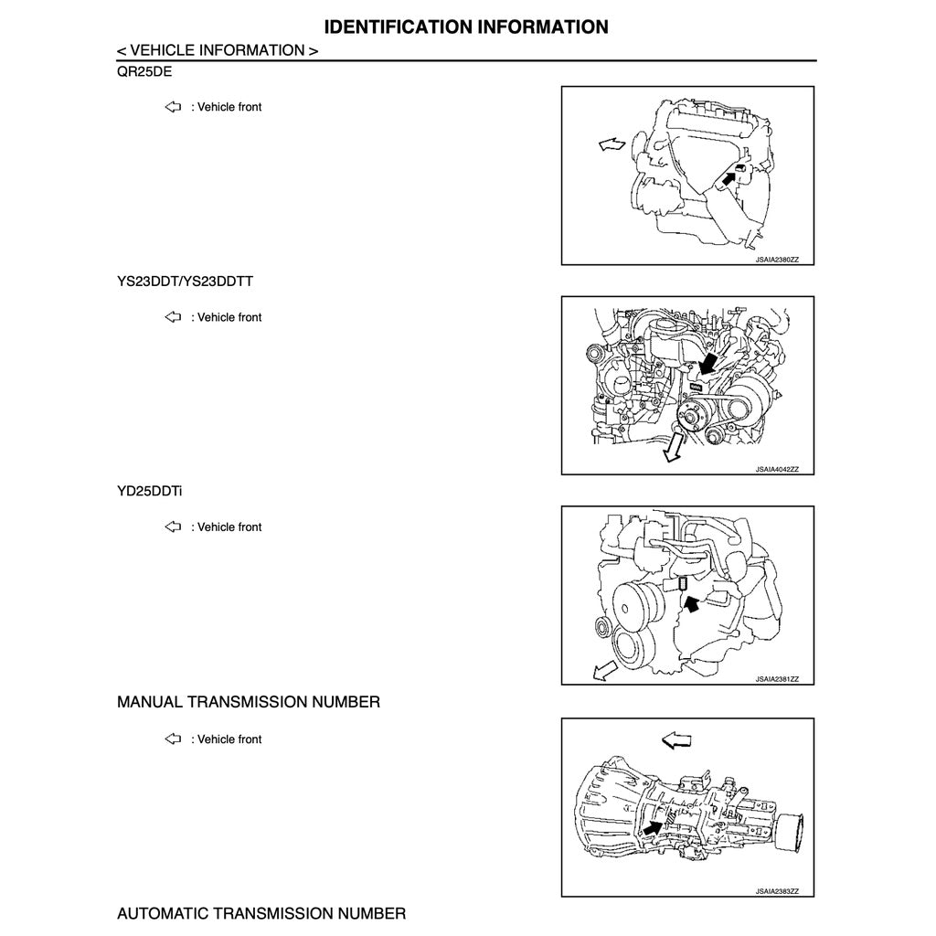 NISSAN NAVARA D23 / NP300 (2014+) FACTORY SERVICE WORKSHOP MANUAL