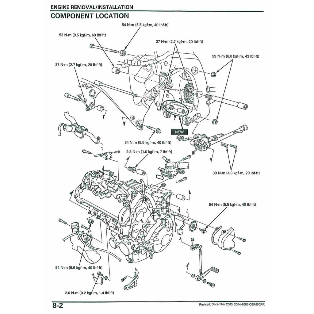 HONDA CBR600RR (2003-2006) SERVICE WORKSHOP MANUAL + PARTS CATALOGUE + OWNER'S MANUAL - CBR 600 RR