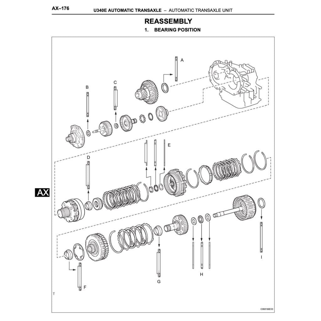 TOYOTA bB (2000-2005) SERVICE WORKSHOP MANUAL