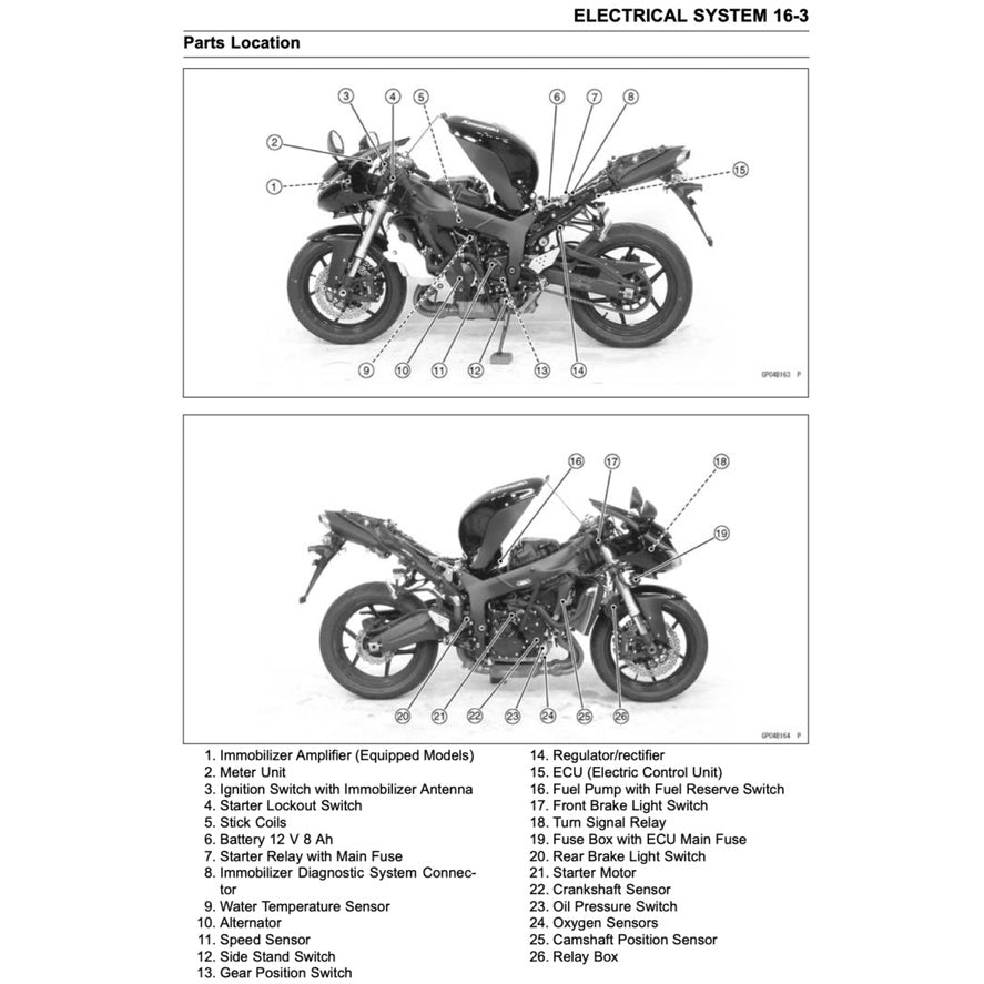 KAWASAKI NINJA ZX-6R (2007-2008) SERVICE WORKSHOP MANUAL + OWNER'S MANUAL