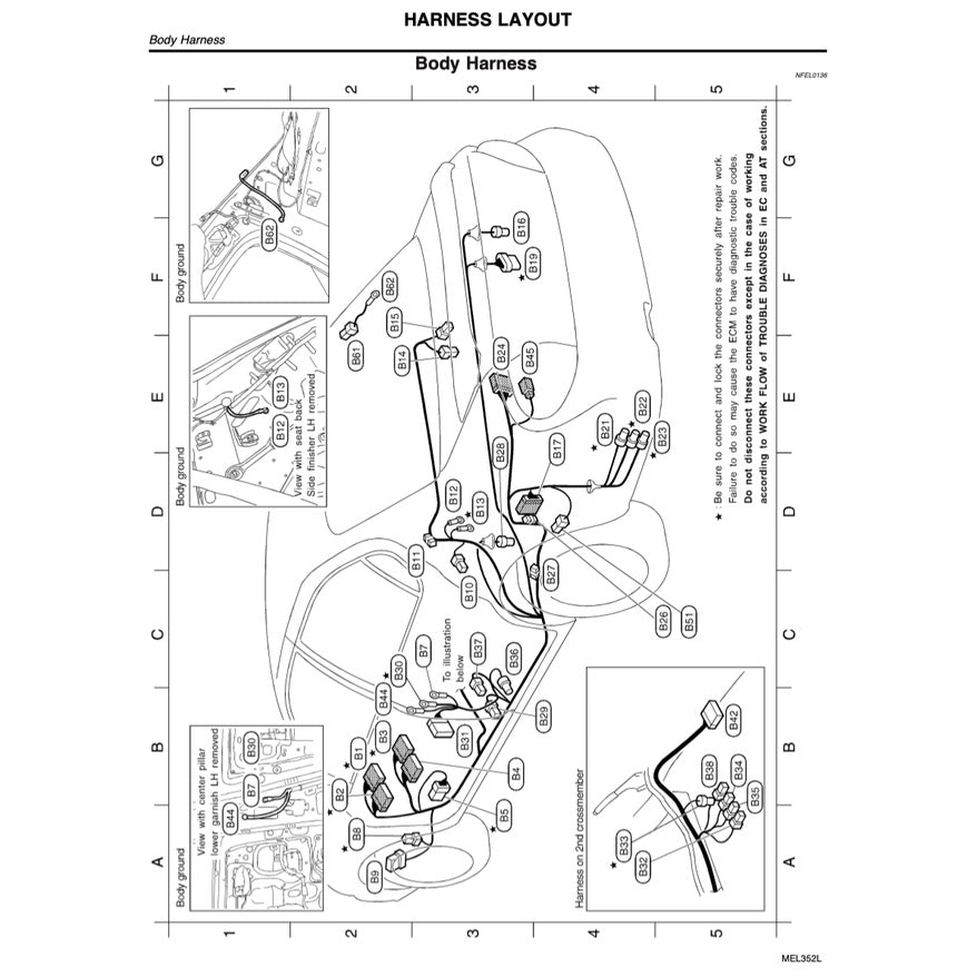 NISSAN CEFIRO MAXIMA A33 (2000-2004) SERVICE WORKSHOP MANUAL