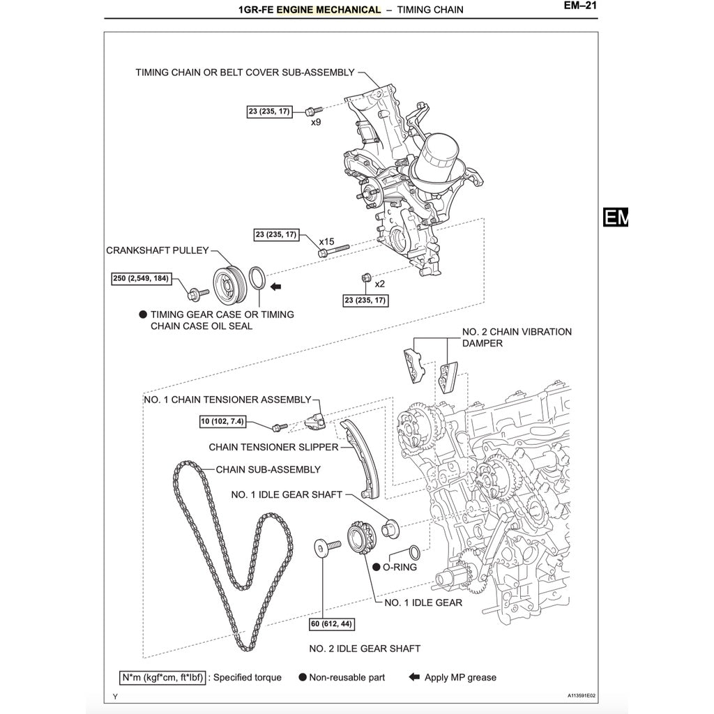 TOYOTA FJ CRUISER XJ 10/15 (2007-2022) SERVICE WORKSHOP MANUAL
