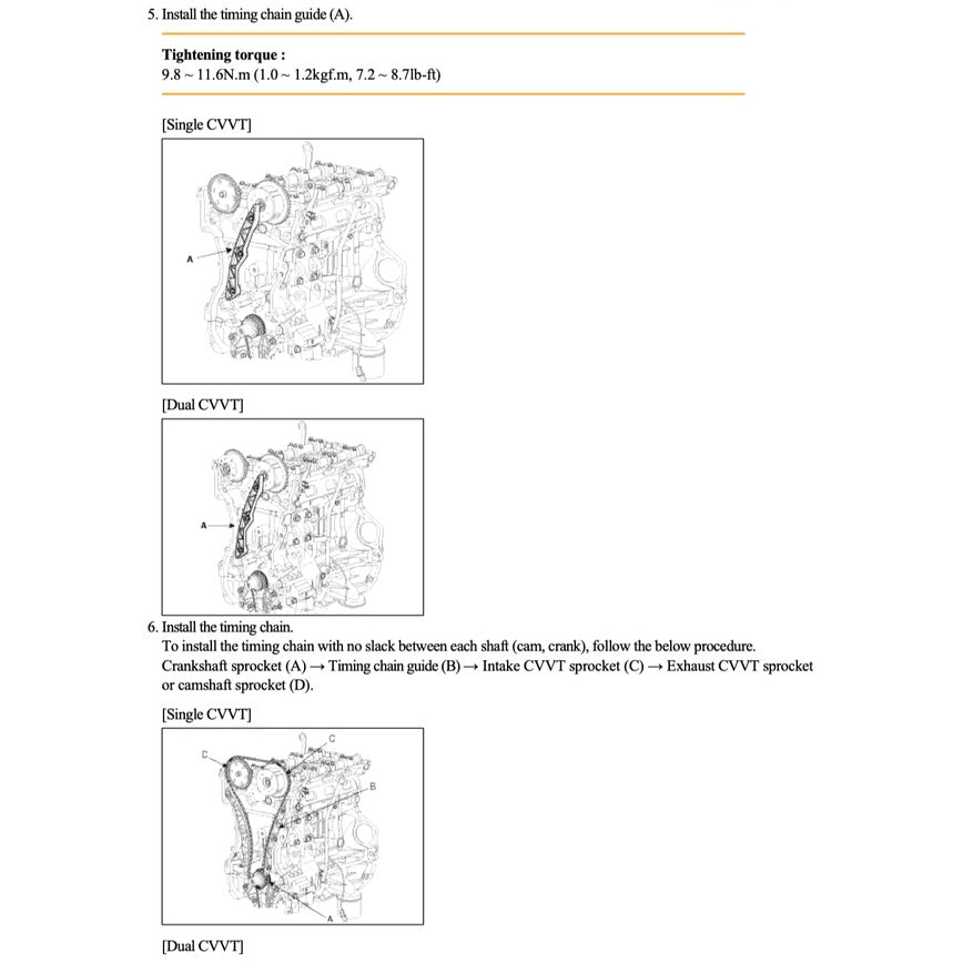 KIA CERATO FORTE TD (2008-2013) SERVICE WORKSHOP MANUAL