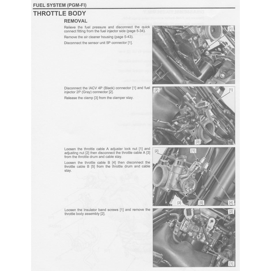 HONDA CBR 250 R (2011-2021) SERVICE WORKSHOP MANUAL + PARTS CATALOGUE + OWNER'S MANUAL / CBR250R