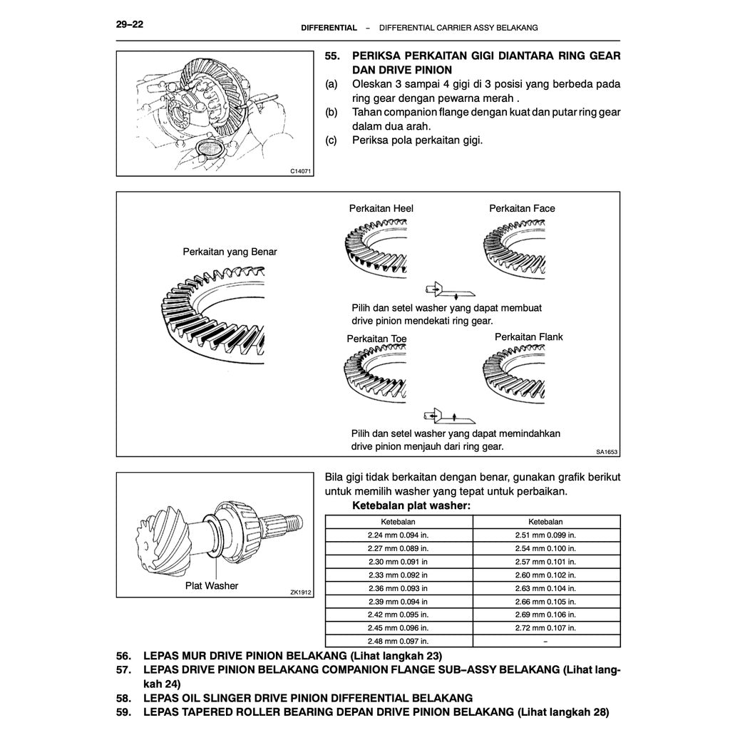 TOYOTA INNOVA/ KIJANG TG/AN40 (2004-2015) SERVICE WORKSHOP MANUAL IN BAHASA INDONESIA