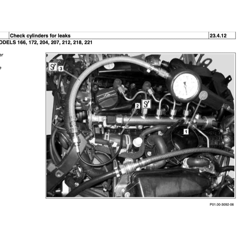 MERCEDES BENZ E-CLASS W212 OM651 (2010-2016) SERVICE WORKSHOP MANUAL