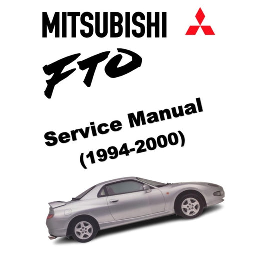 MITSUBISHI FTO (1994-2000) SERVICE WORKSHOP MANUAL