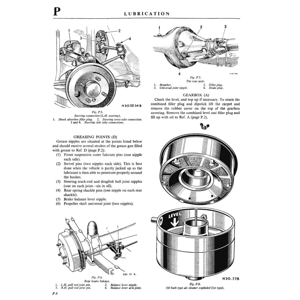 [CLASSIC] AUSTIN A30 & A35 (1951-1968) SERVICE WORKSHOP MANUAL