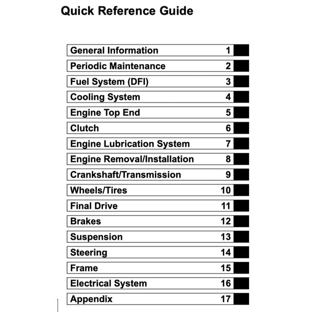 KAWASAKI NINJA ZX-6R (2007-2008) SERVICE WORKSHOP MANUAL + OWNER'S MANUAL