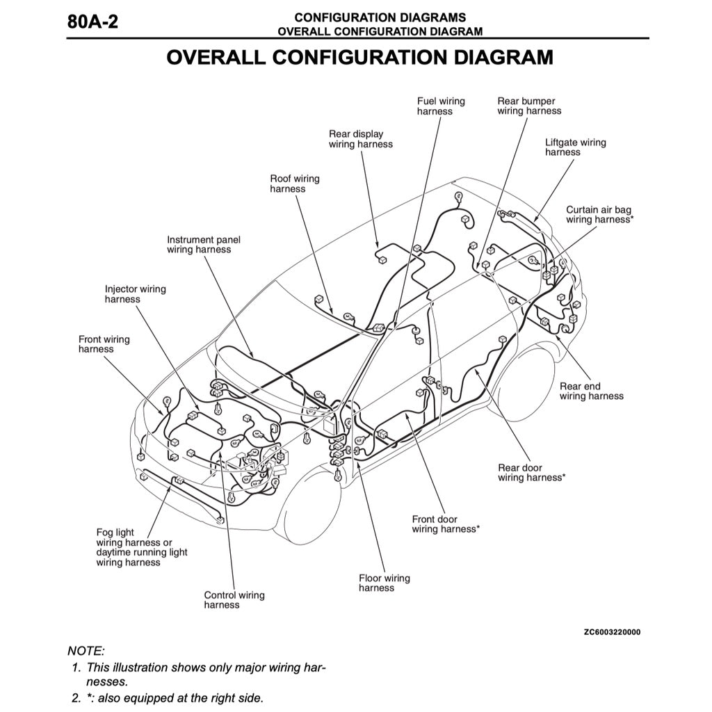 MITSUBISHI OUTLANDER II CW (2006-2012) SERVICE WORKSHOP MANUAL