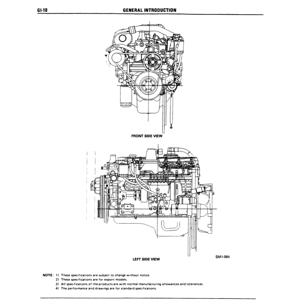 HINO ENGINE H07D /H07D-T WORKSHOP SERVICE REPAIR MANUAL