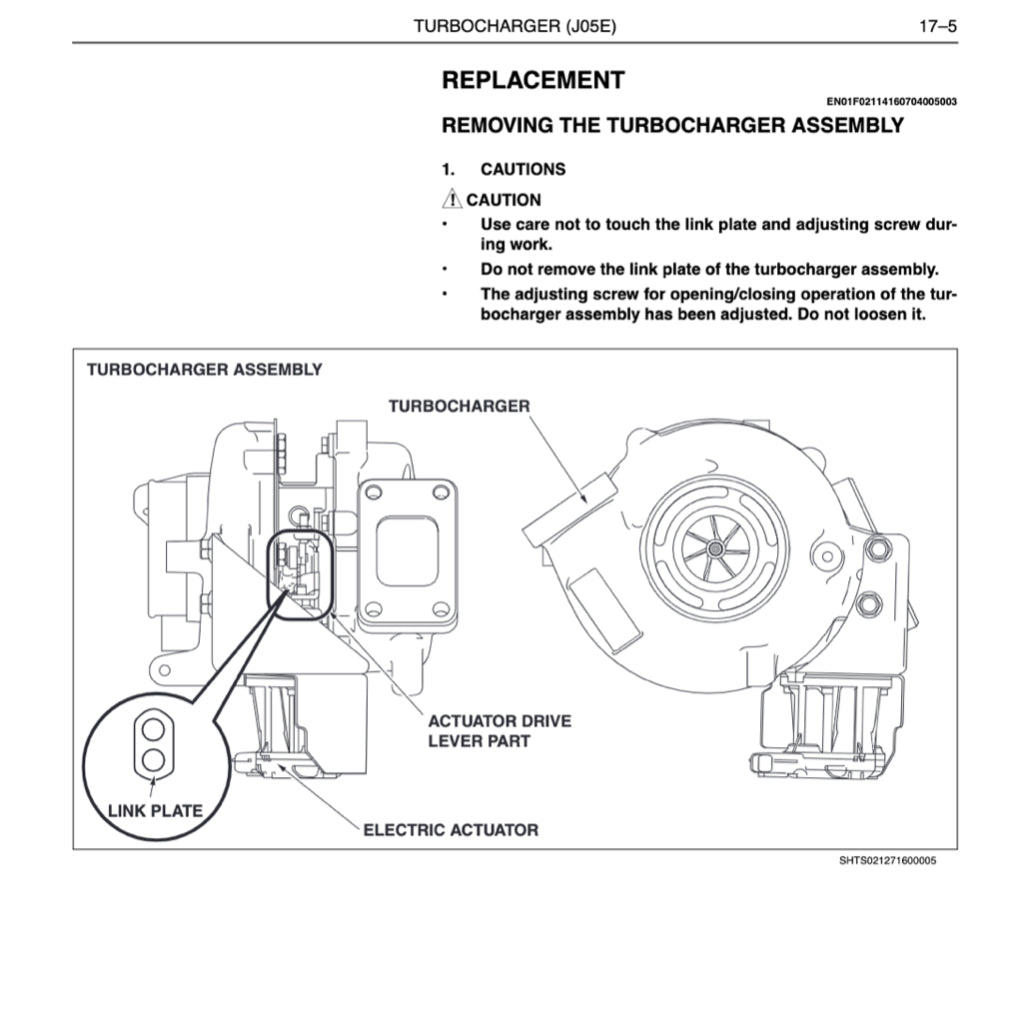 HINO ENGINE J05E WORKSHOP SERVICE REPAIR MANUAL
