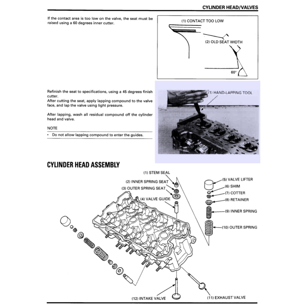 HONDA CBR900RR FIREBLADE SC33 (1996-1998) SERVICE WORKSHOP MANUAL + PARTS CATALOGUE + OWNER'S MANUAL