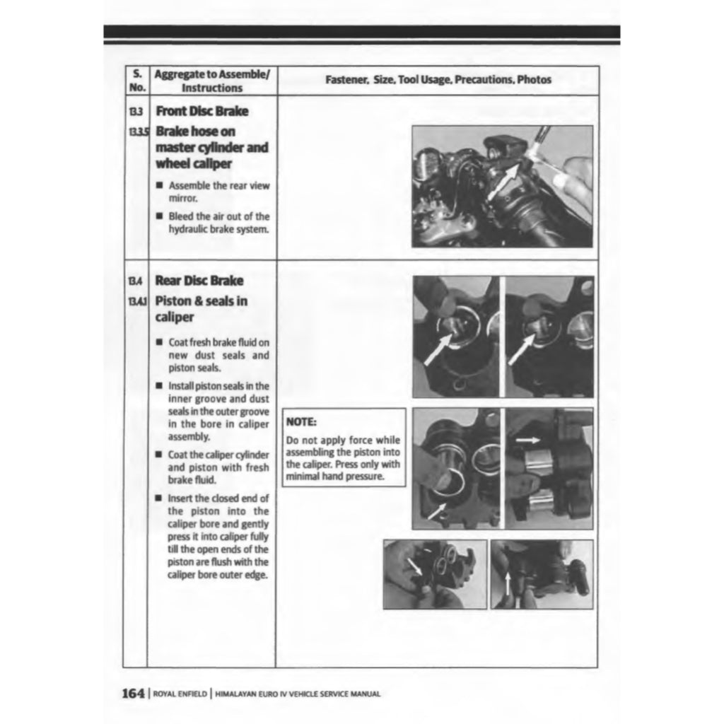 ROYAL ENFIELD HIMALAYAN LS410/411 (2017-2023) SERVICE WORKSHOP MANUAL + PARTS CATALOGUE + OWNER'S MANUAL