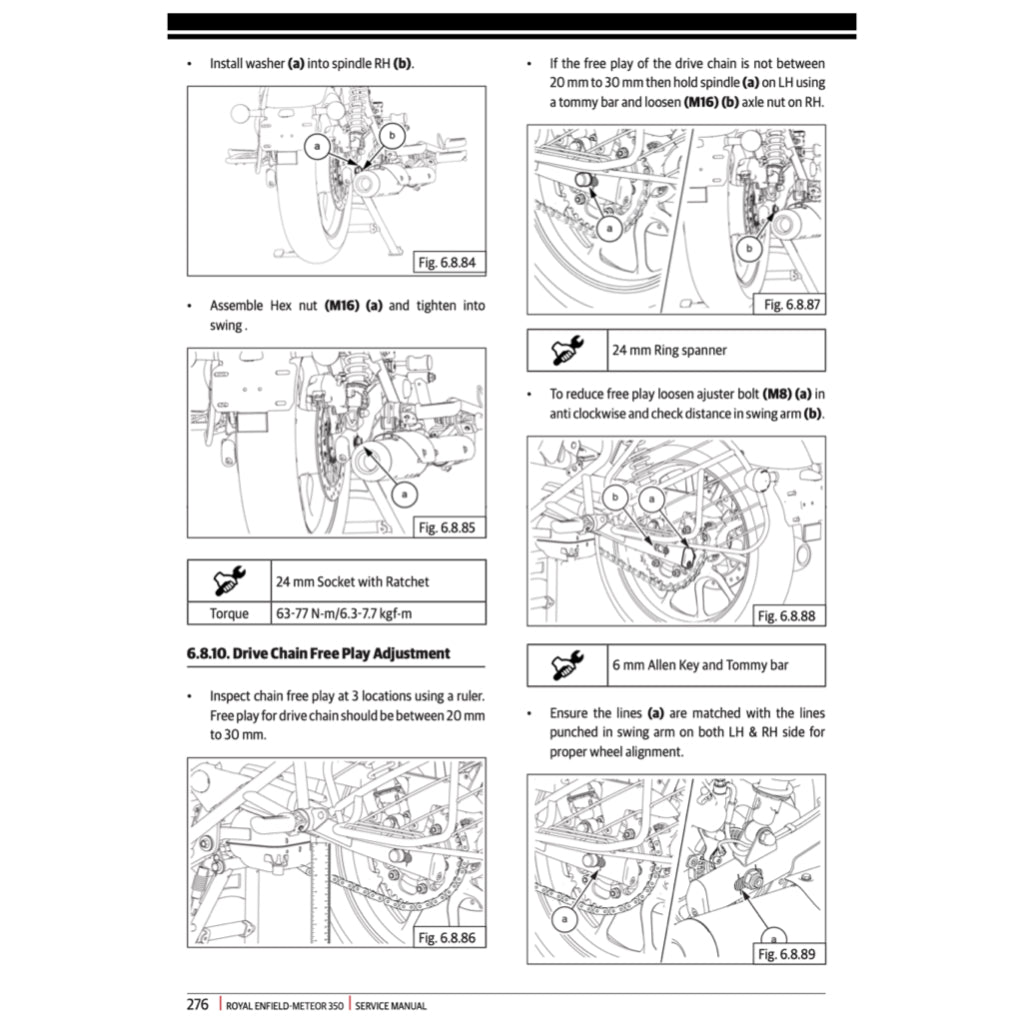 ROYAL ENFIELD METEOR 350 (2021+) SERVICE WORKSHOP MANUAL + OWNER'S MANUAL