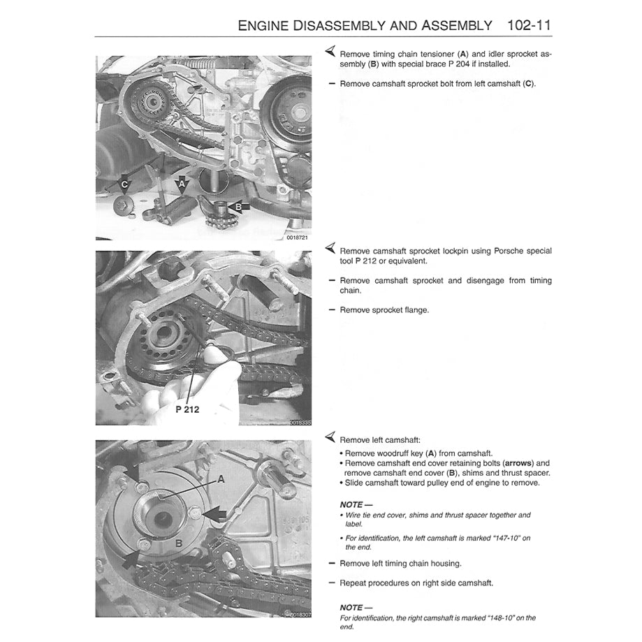PORSCHE 911 CARRERA (1984-1989) SERVICE WORKSHOP MANUAL + PARTS CATALOGUE