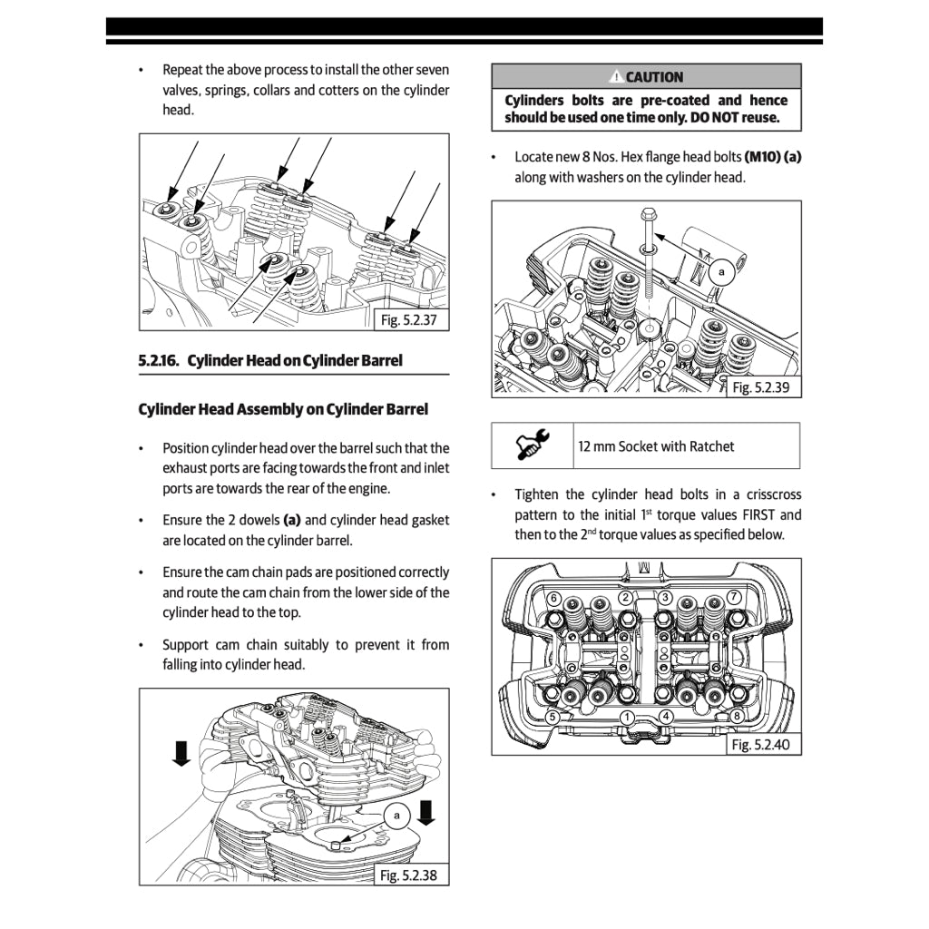 ROYAL ENFIELD CONTINENTAL GT TWIN 650 (2017-2023) SERVICE WORKSHOP MANUAL + OWNER'S MANUAL