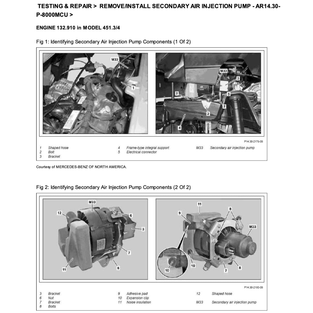 SMART FORTWO W451 (2007-2014) SERVICE WORKSHOP MANUAL