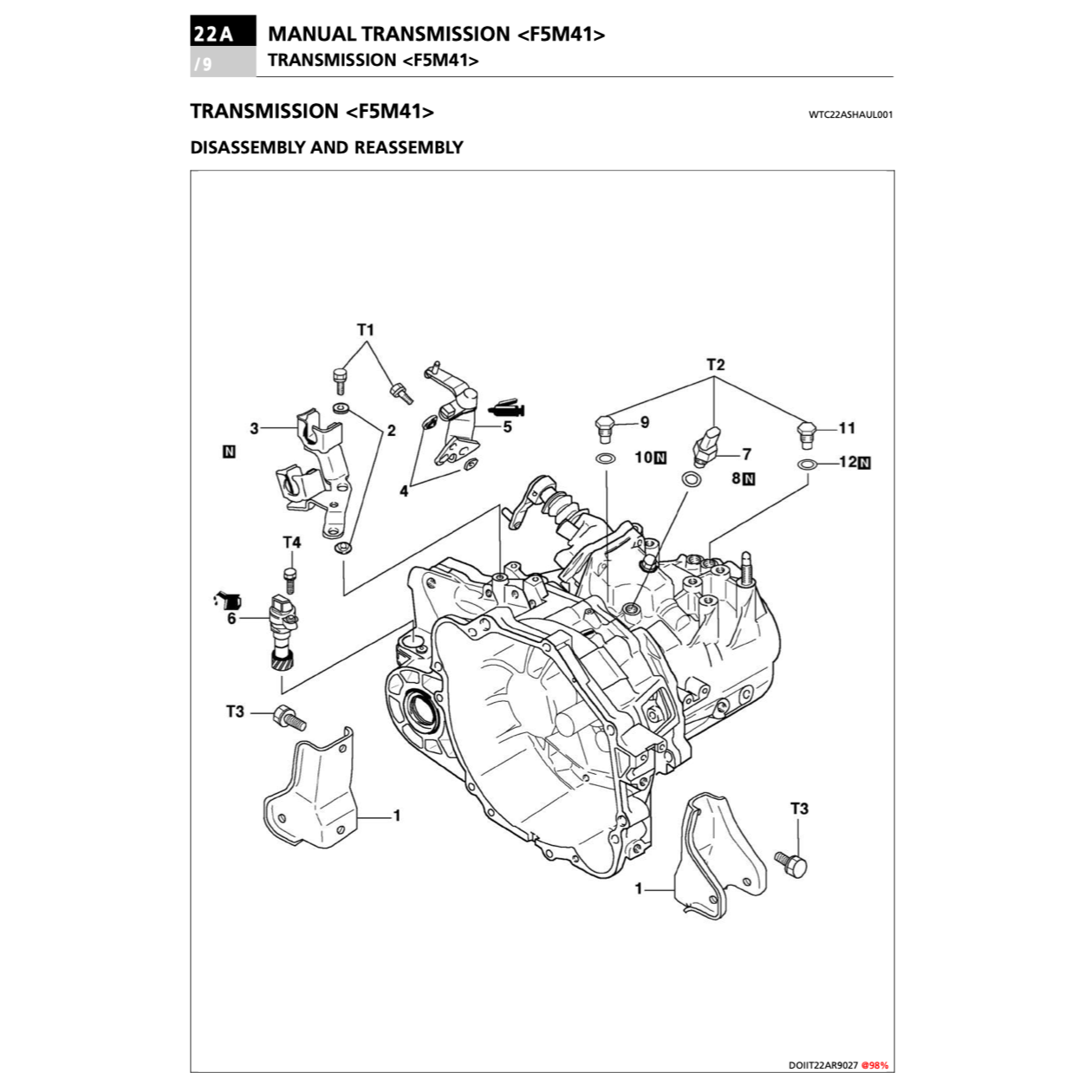 PROTON WAJA (2000-2011) SERVICE WORKSHOP MANUAL