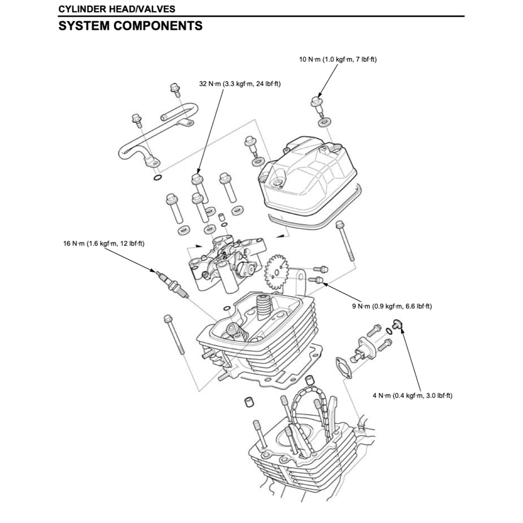 HONDA CGL125 WH-A (2006-2015) SERVICE WORKSHOP MANUAL + PARTS CATALOGUE