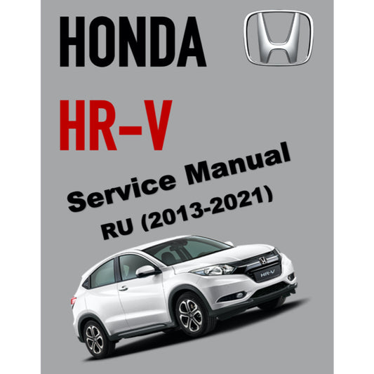 HRV HONDA  HR-V RU (2013-2021) SERVICE WORKSHOP MANUAL
