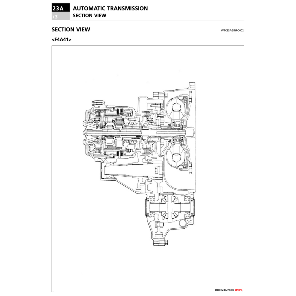 PROTON WAJA (2000-2011) SERVICE WORKSHOP MANUAL
