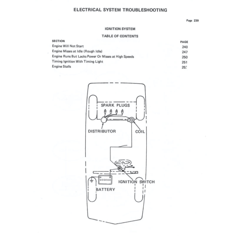FIAT X-1/9 (1974-1989) SERVICE WORKSHOP MANUAL + PARTS CATALOGUE