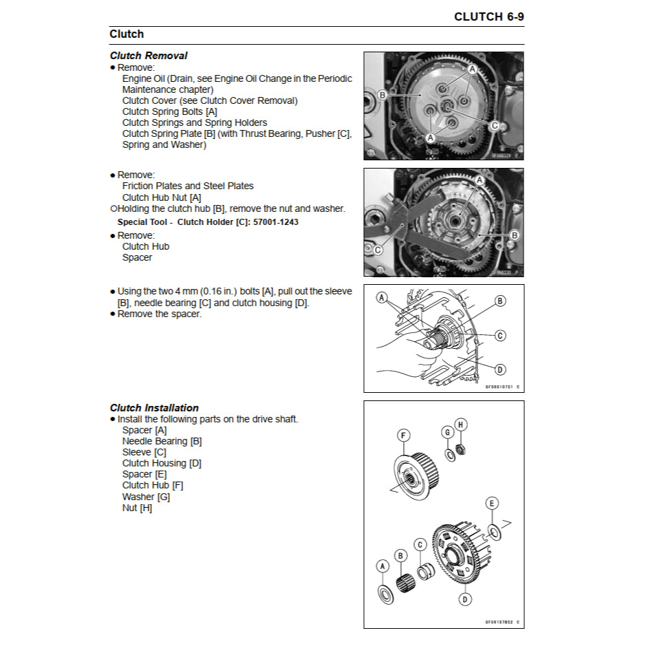KAWASAKI Z750 J1 /Z750 S / Z750 ABS (2004-2012) SERVICE WORKSHOP MANUAL + PARTS CATALOGUE+OWNER'S MANUAL