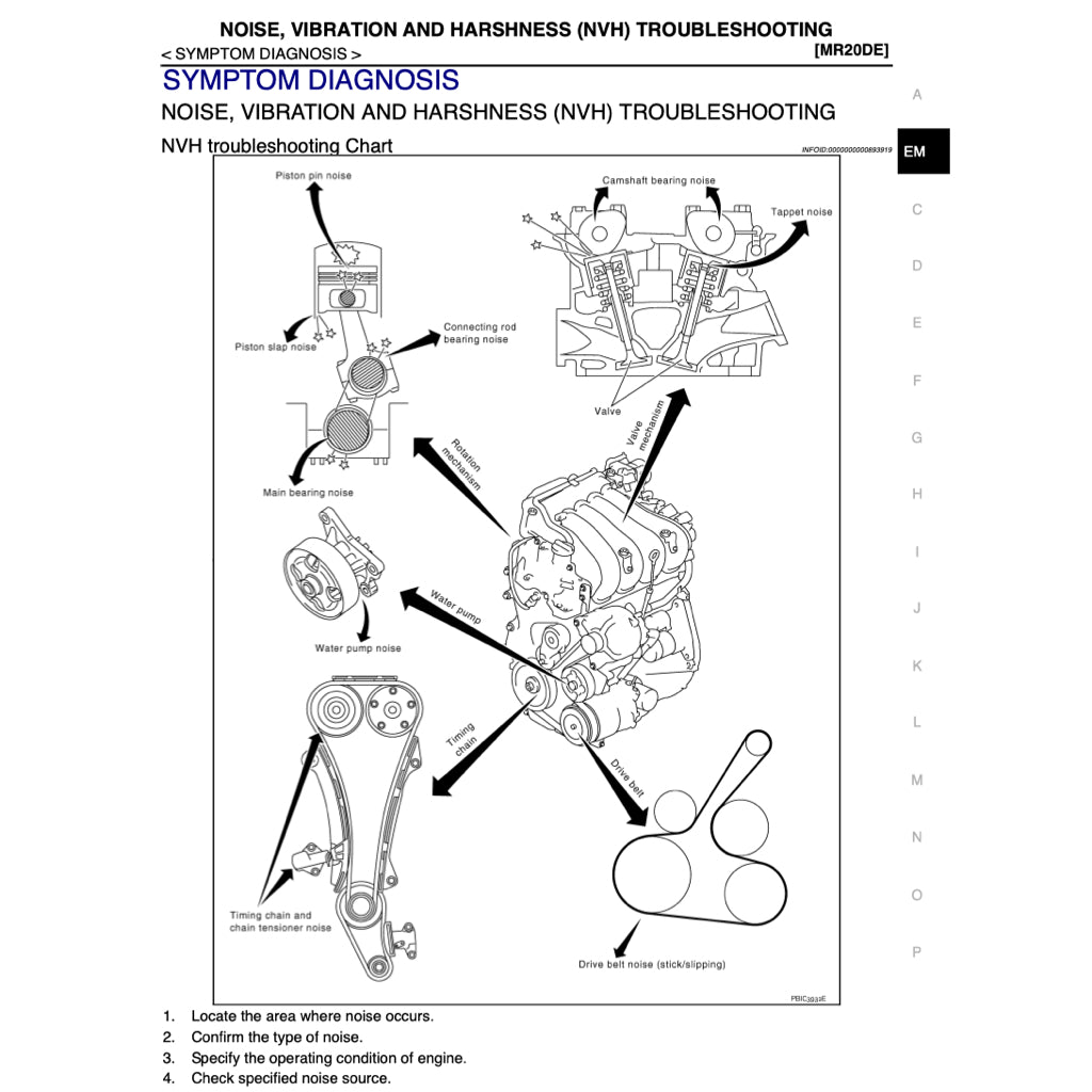 NISSAN DUALIS QASHQAI J10 (2006-2014) SERVICE WORKSHOP MANUAL