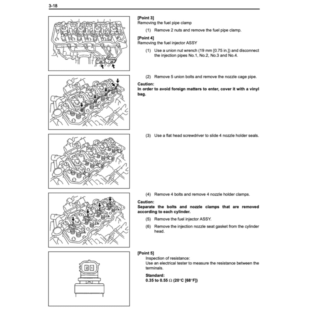 HINO N04C ENGINE WORKSHOP SERVICE REPAIR MANUAL