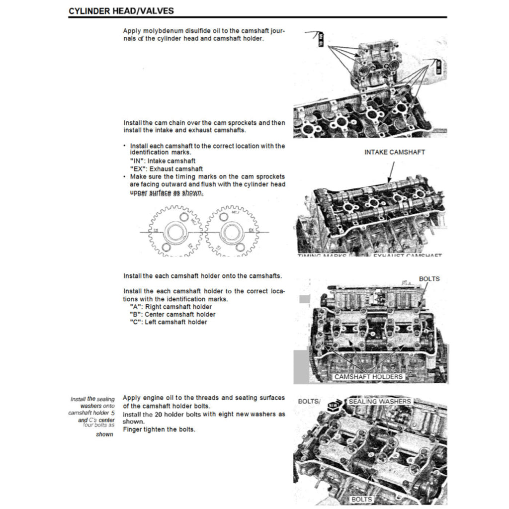 HONDA CBR929RR SC44 (2000-2002) SERVICE WORKSHOP MANUAL + PARTS CATALOGUE + OWNER'S MANUAL