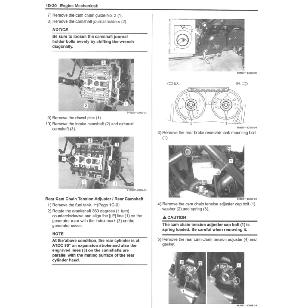 SUZUKI SV650 SV650/A/XA "L7-L9" (2017-2023) SERVICE WORKSHOP MANUAL + PARTS CATALOGUE + OWNER'S MANUAL