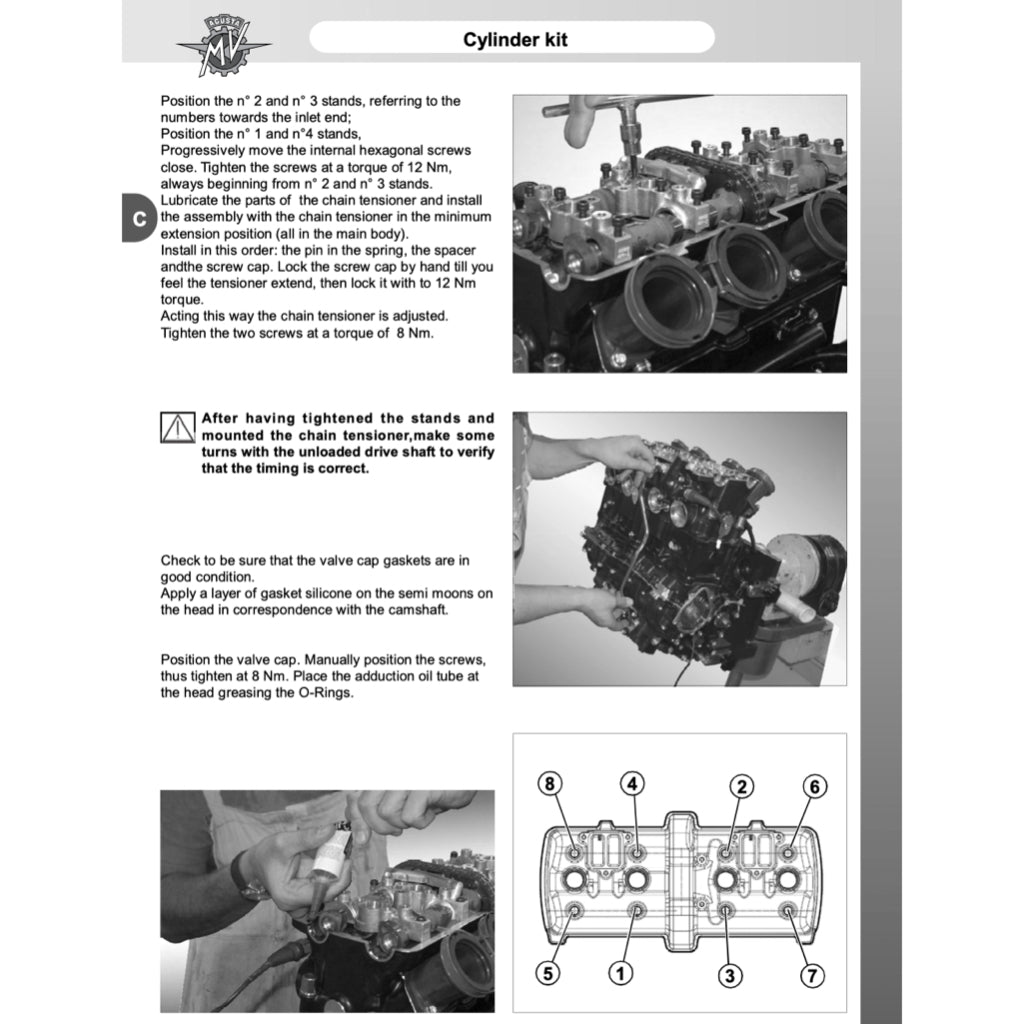 MV AGUSTA BRUTALE 800/990R/1090RR (2013-2018) SERVICE WORKSHOP MANUAL + PARTS CATALOGUE