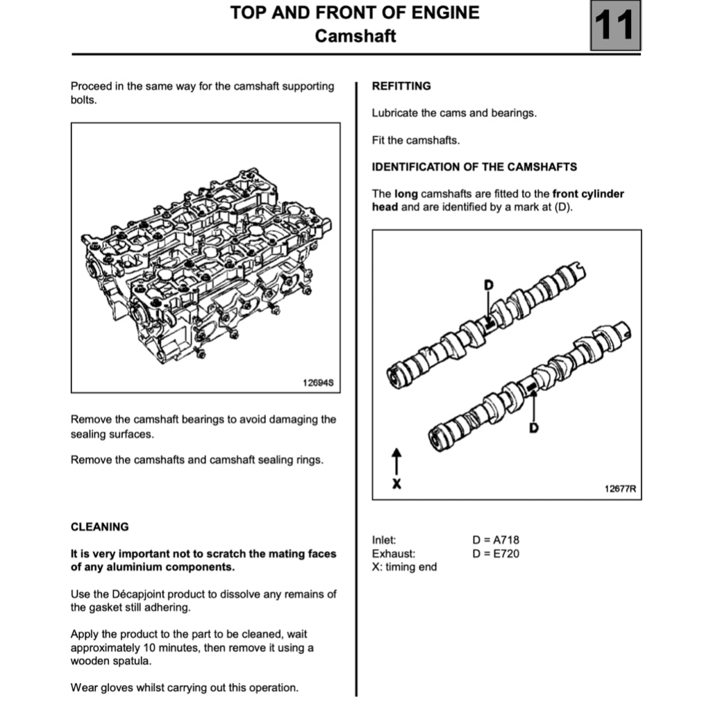 RENAULT CLIO II BB/CB (1998-2012) SERVICE WORKSHOP MANUAL