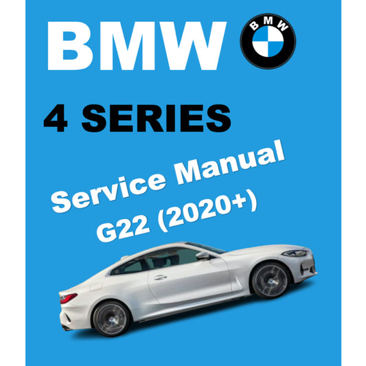 BMW 4 SERIES G22 COUPE (2020+) SERVICE WORKSHOP MANUAL