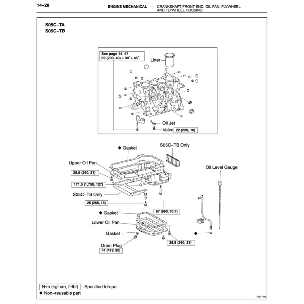 HINO ENGINE SC05C B/TA/TB WORKSHOP SERVICE REPAIR MANUAL