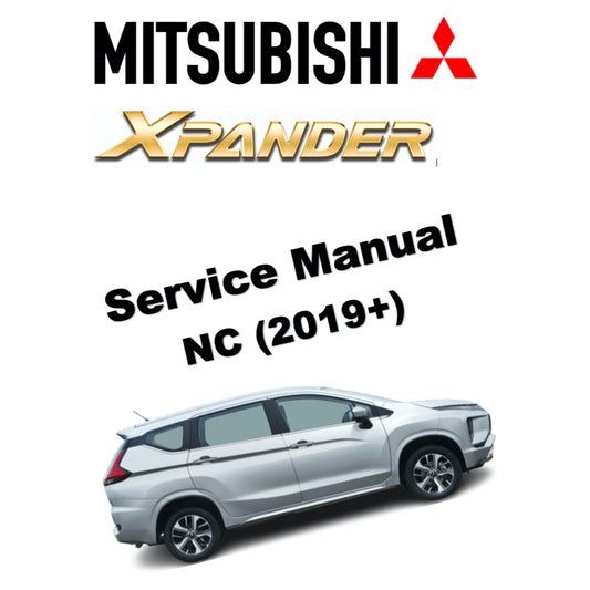 MITSUBISHI XPANDER NC (2019-2023) SERVICE WORKSHOP MANUAL
