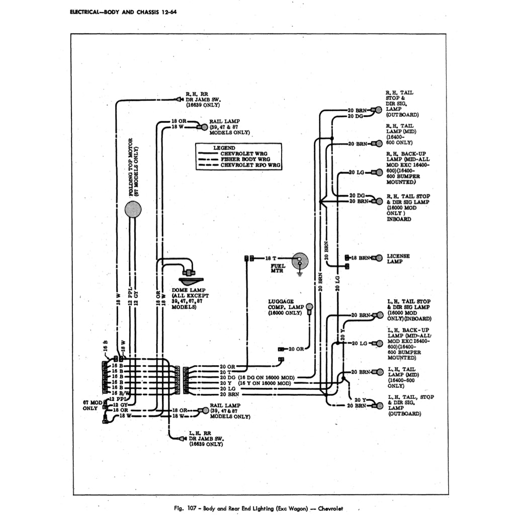 CHEVROLET CORVETTE C2 (1962-1967) SERVICE WORKSHOP MANUAL
