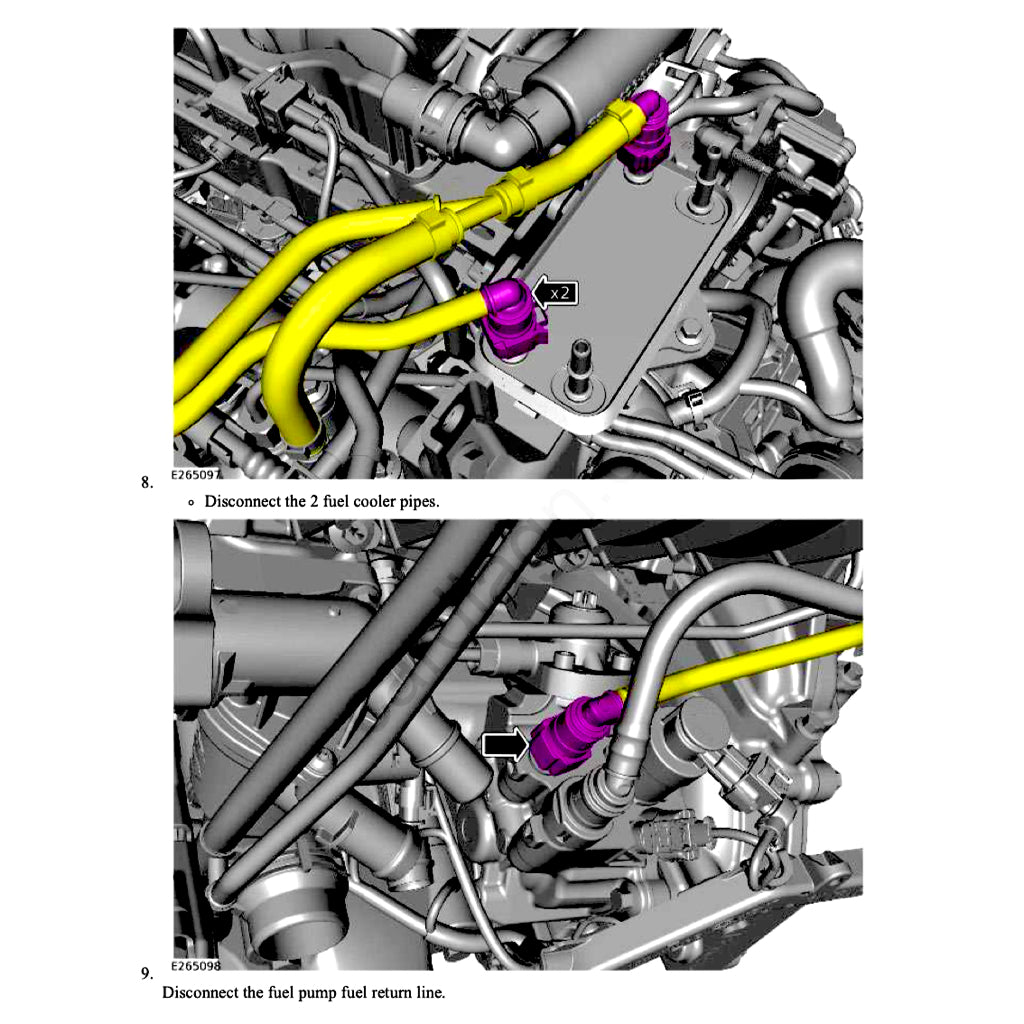 JAGUAR E-PACE X540 Service Workshop Manual (2017+)