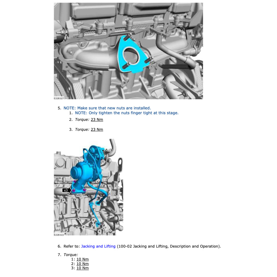 FORD RANGER T6 (2019-2021) SERVICE WORKSHOP MANUAL - ALSO CALLED RANGER "T7"