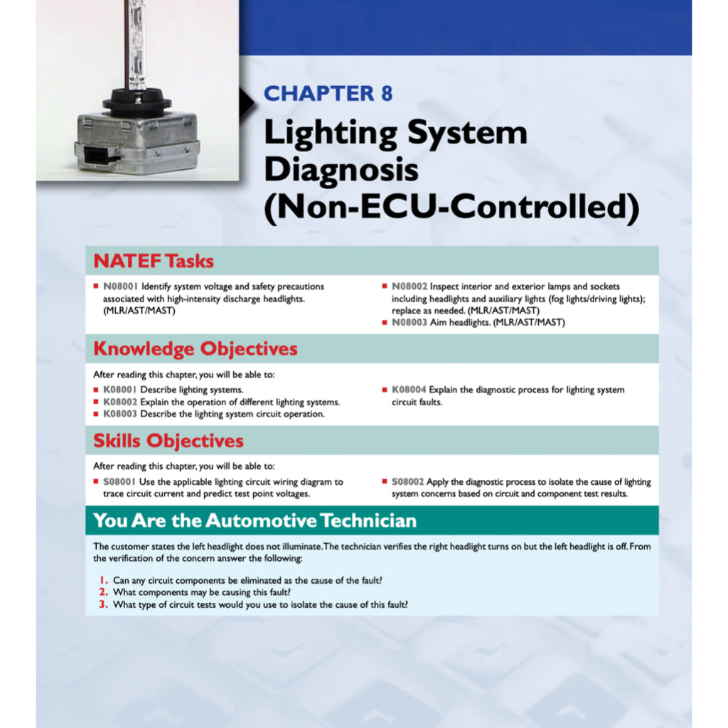 ADVANCED AUTOMOTIVE ELECTRICITY & ELECTRONICS - CDX Learning Centre (2018)
